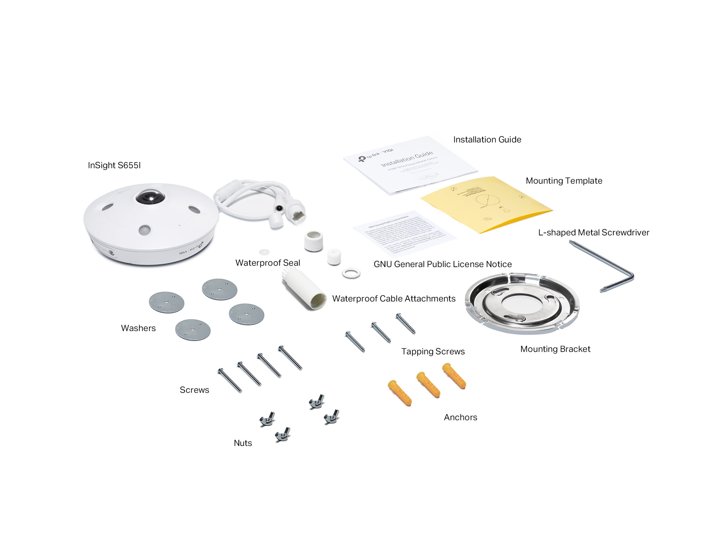 TP-LINK InSight S655I VIGI 5MP IR Fisheye Network Camera | TP-LINK - Image 3