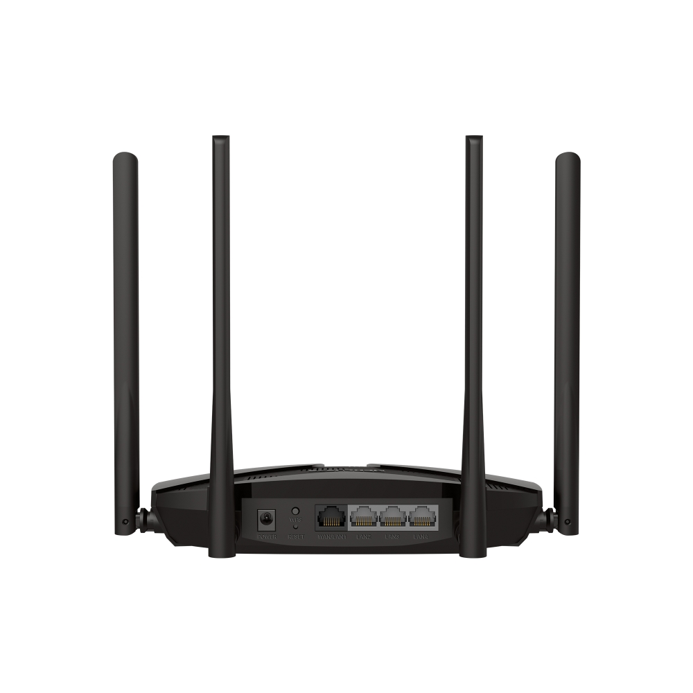Mercusys 4G+ Cat6 AC1200 Wireless Dual Band Gigabit Router | MB235-4G | 802.11ac | Ethernet LAN (RJ-45) ports 3 | Mesh Support No | MU-MiMO No | No mobile broadband | Antenna type External - Image 2