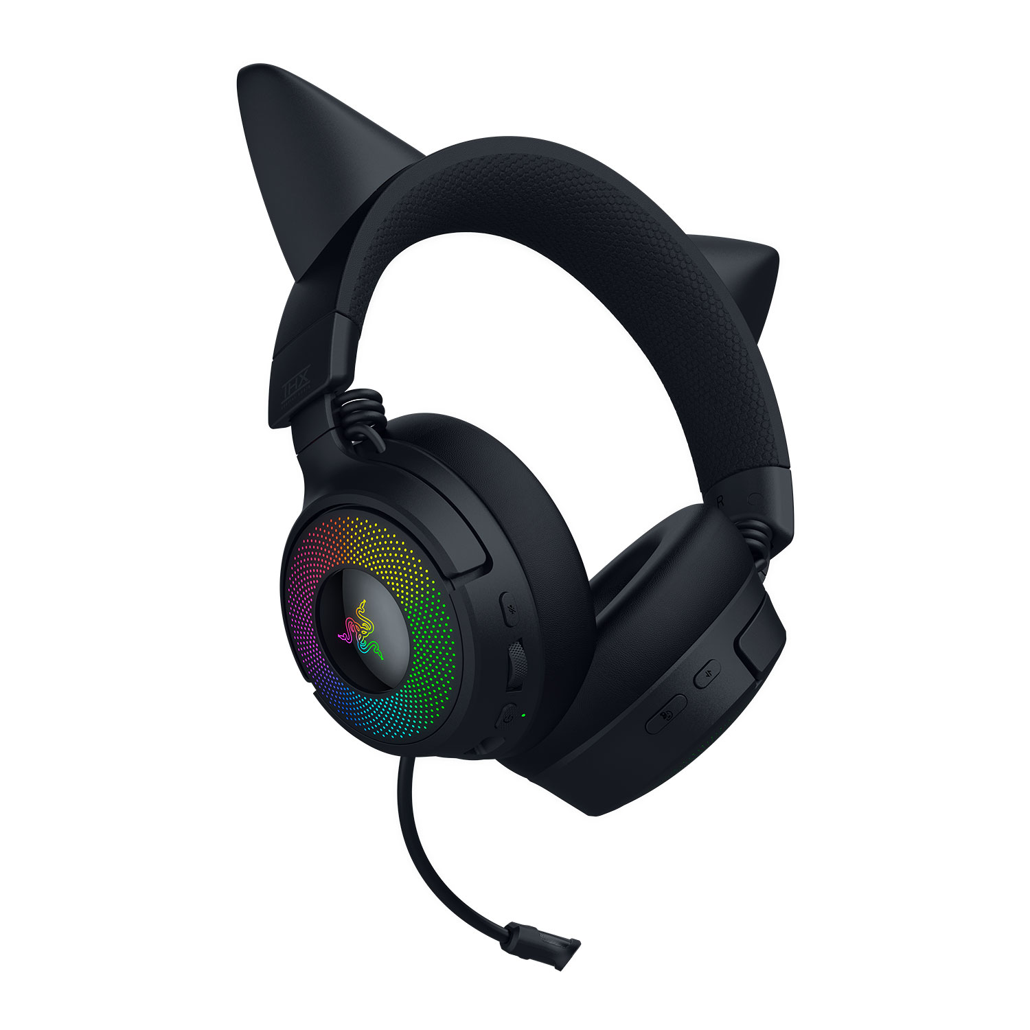 Razer | Headset | Kraken Kitty V3 Pro | Bluetooth | Over-Ear | Black - Image 3