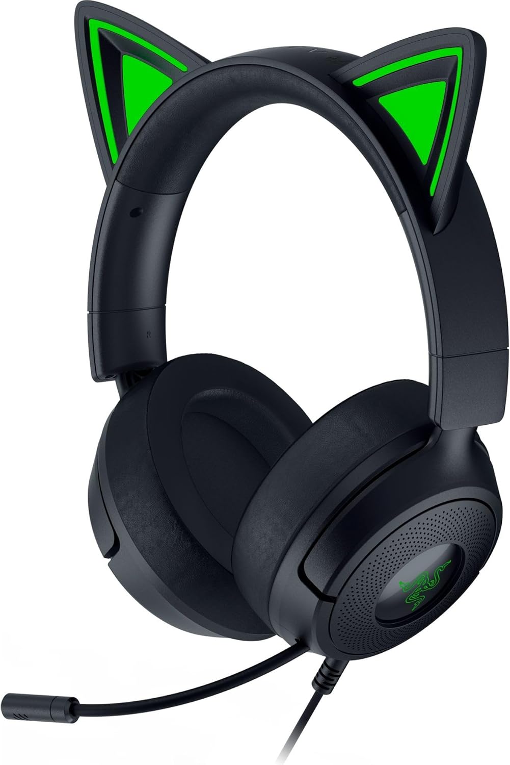 Razer Gaming Headset | Kraken Kitty V3 X | Wired | Over-Ear | Microphone | Black
