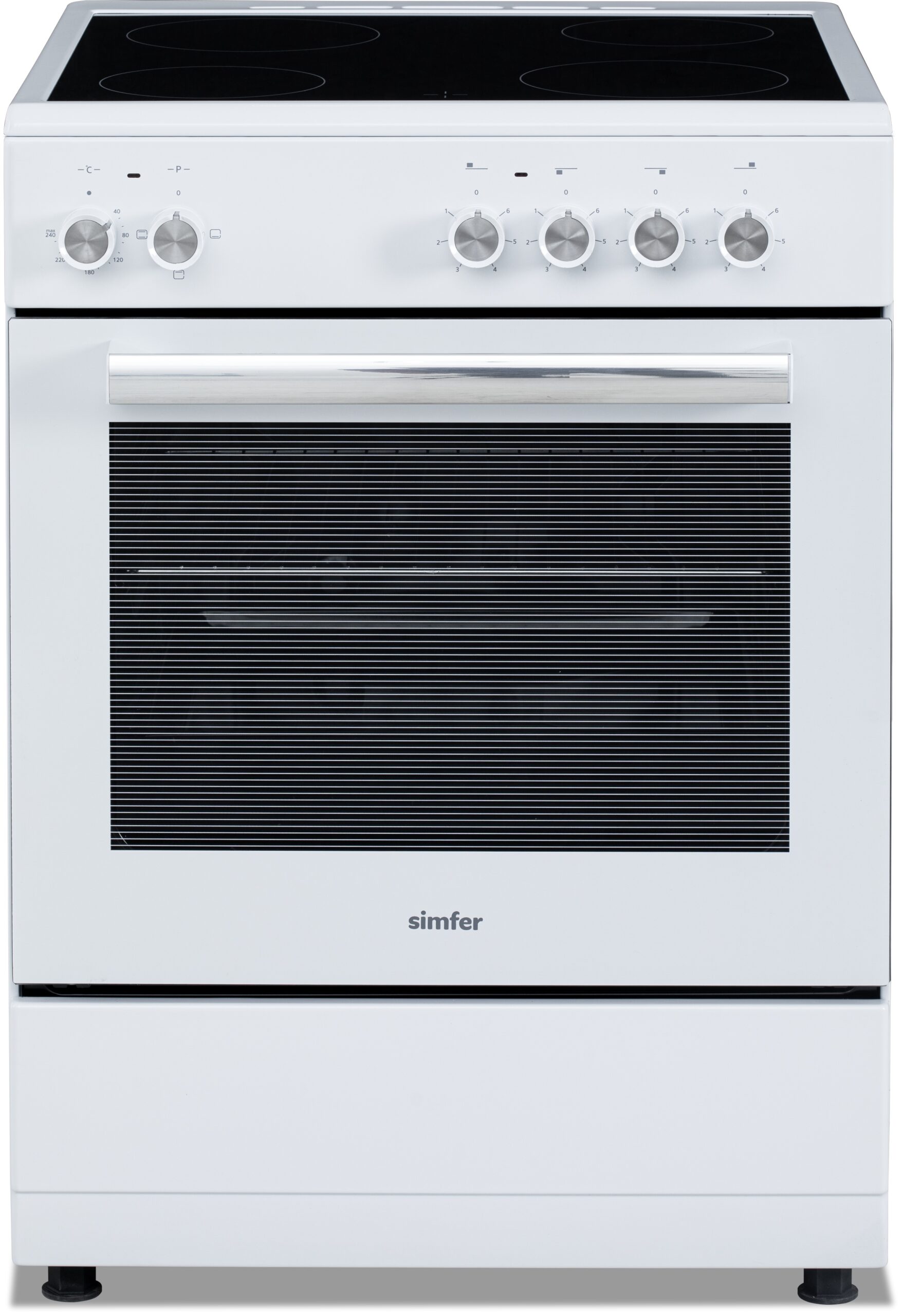 Simfer 6043SEDBB Oven | Simfer Oven | 6043SEDBB | 62 L | Electric | Manual | Mechanical control | White