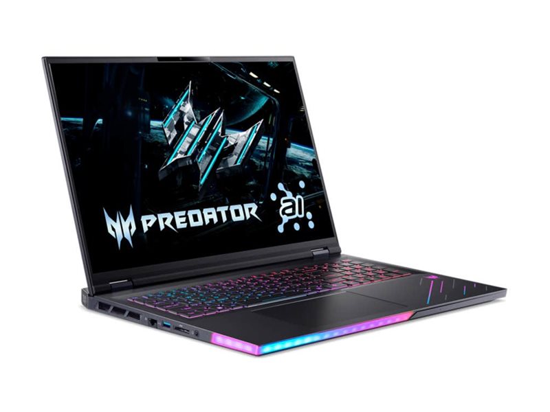 Acer | Predator Helios 18 AI PH18-73-97WE | Abyssal Black | 18 " | IPS | WQUXGA | 3840 x 2400 pixels | Intel Core U9 | 275HX | 128 GB | DDR5 | Solid-state drive capacity 2000 GB | NVIDIA GeForce RTX 5090 | GDDR7 | 24 GB | Windows 11 Pro | Bluetooth version 5.4 | Keyboard language US international | Keyboard backlit | Warranty 24 month(s) - Image 6