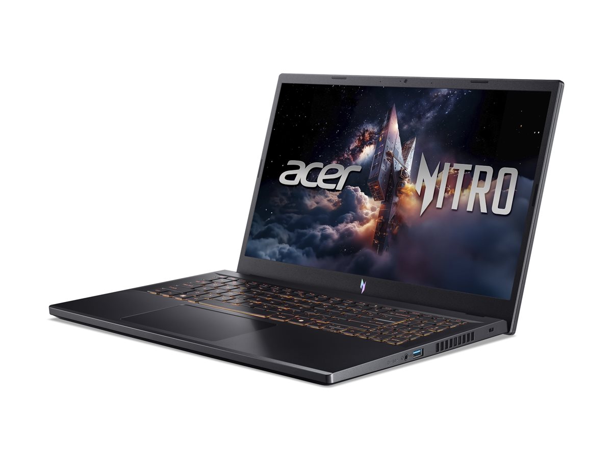 Acer | Nitro V 15 ANV15-52-592S | Obsidian Black | 15.6 " | IPS | FHD | 1920 x 1080 pixels | Intel Core i5 | i5-13420H | 16 GB | DDR4 | Solid-state drive capacity 512 GB | NVIDIA GeForce RTX 5050 | GDDR7 | 8 GB | Windows 11 Home | Bluetooth version 5.2 | Keyboard language US international | Keyboard backlit | Warranty 24 month(s) - Image 2