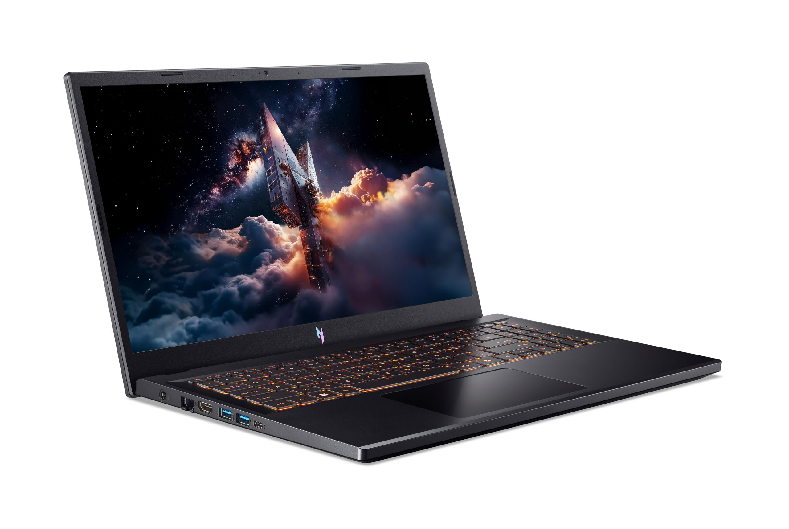 Acer | Nitro V 15 ANV15-52-74UA | Black | 15.6 " | IPS | FHD | 165 Hz | Non-Glare | Intel Core i7 | i7-13620H | 32 GB | DDR4 | Solid-state drive capacity 1000 GB | NVIDIA GeForce RTX 5060 | GDDR7 | 8 GB | Windows 11 Home | Bluetooth version 5.2 | Keyboard language US international | Keyboard backlit | Warranty 24 month(s) - Image 3