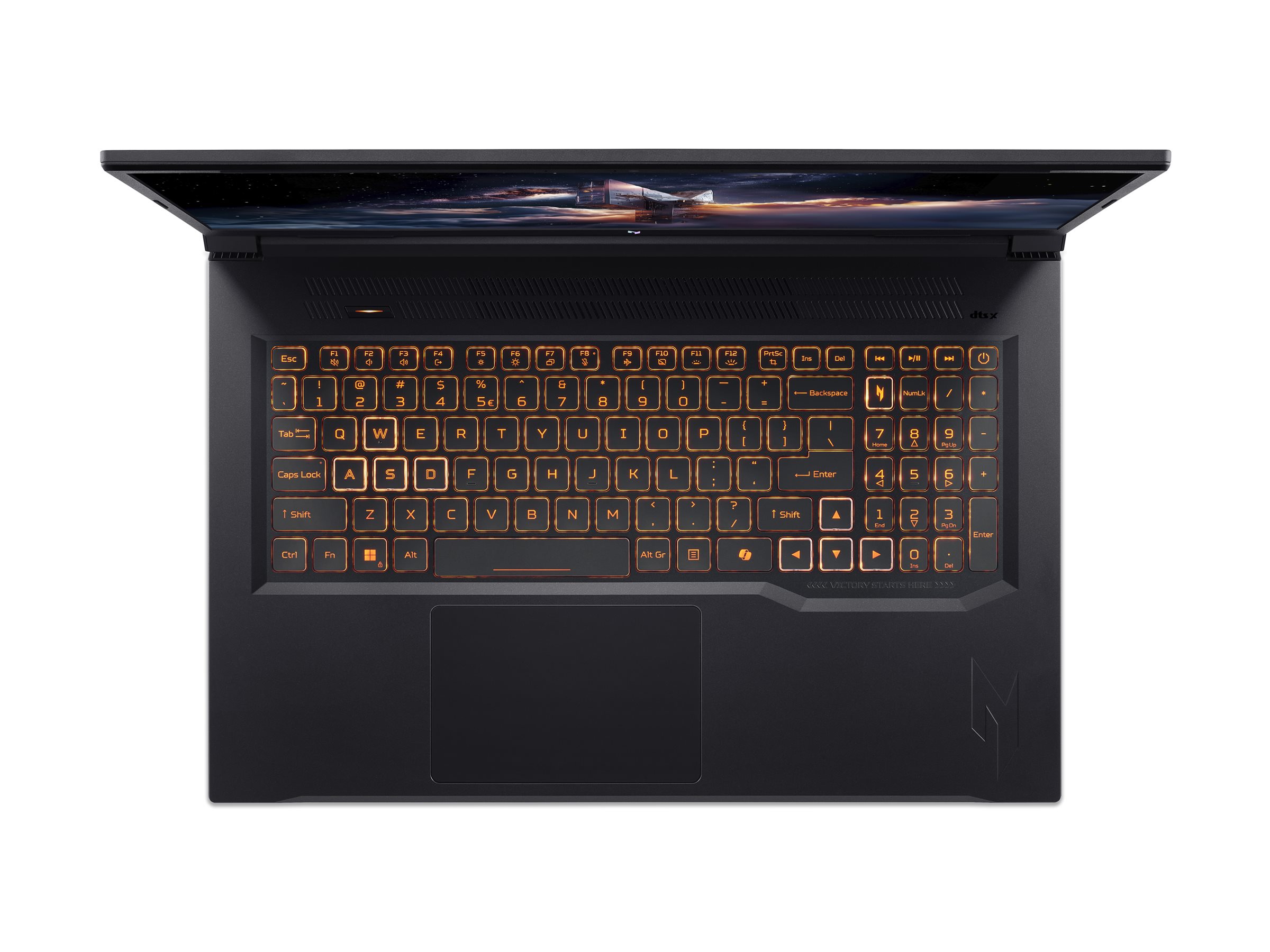 Acer | Nitro V 17 AI ANV17-41-R3C8 | Obsidian Black | 17.3 " | IPS | FHD | 1920 x 1080 pixels | AMD Ryzen 5 | 240 | 16 GB | DDR5 | Solid-state drive capacity 512 GB | NVIDIA GeForce RTX 5050 | GDDR7 | 8 GB | Windows 11 Home | 802.11ax | Bluetooth version 5.3 | Keyboard language US international | Keyboard backlit | Warranty 24 month(s) - Image 8