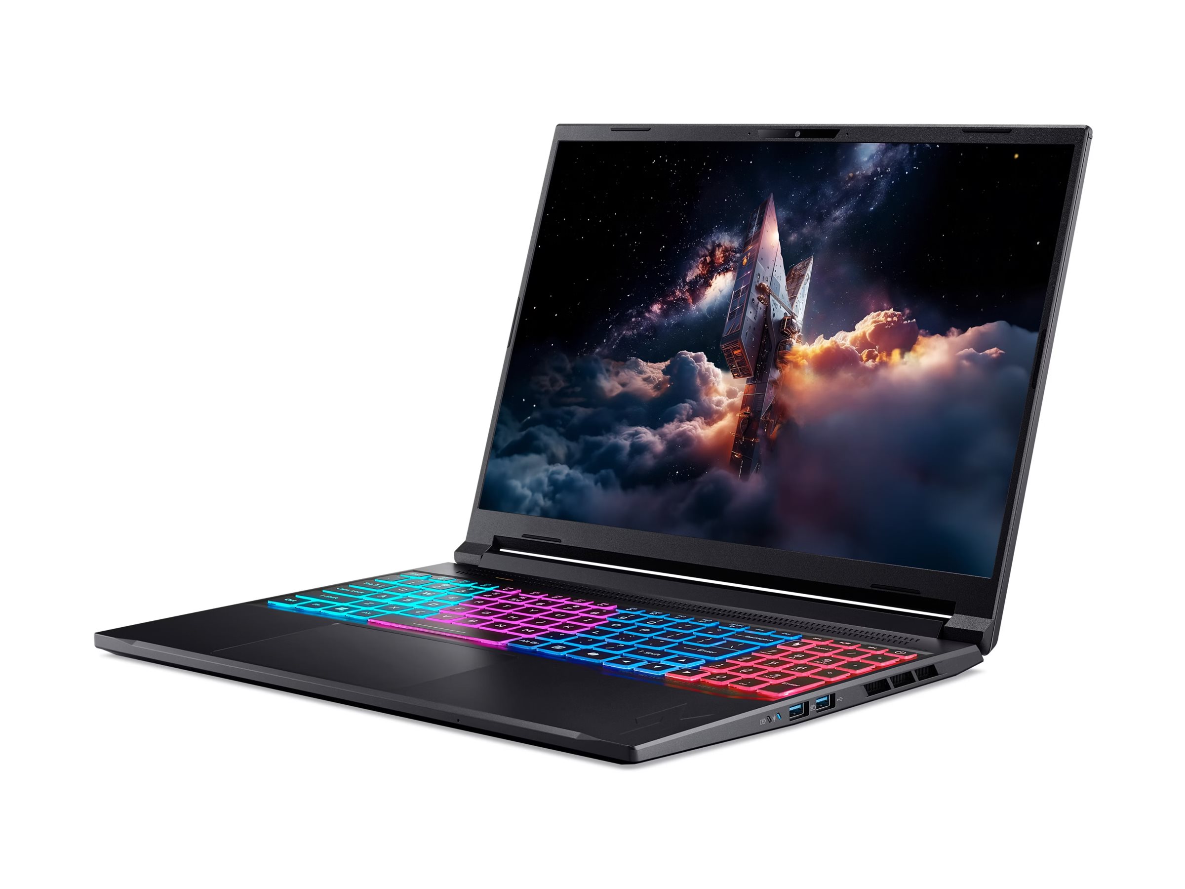 Acer | Nitro V 16S AI AN16S-61-R6Q1 | Obsidian Black | 16 " | IPS | WUXGA | AMD Ryzen AI 7 | 350 | 16 GB | DDR5 | Solid-state drive capacity 1000 GB | NVIDIA GeForce RTX 5060 | Windows 11 Home | 802.11ax | Bluetooth version 5.3 | Keyboard language US international | Keyboard backlit | Warranty 24 month(s) - Image 2