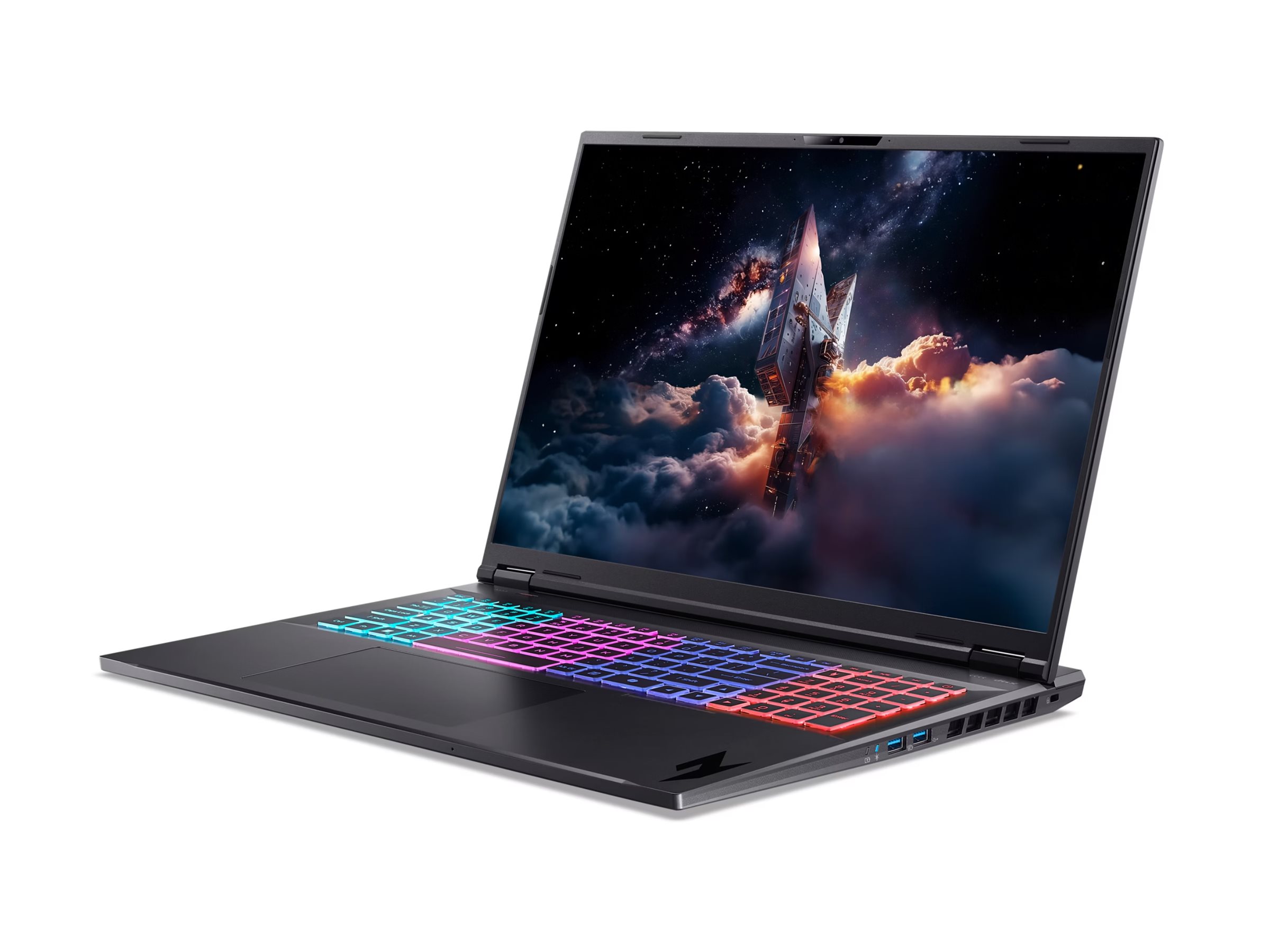 Acer | Nitro 18 AI AN18-61-R40J | Obsidian Black | 18 " | IPS | WQXGA | 2560 x 1600 pixels | AMD Ryzen AI 7 | 350 | 16 GB | DDR5 | Solid-state drive capacity 1000 GB | NVIDIA GeForce RTX 5070 | GDDR7 | 8 GB | Windows 11 Home | 802.11ax | Bluetooth version 5.3 | Keyboard language US international | Keyboard backlit | Warranty 24 month(s) - Image 2
