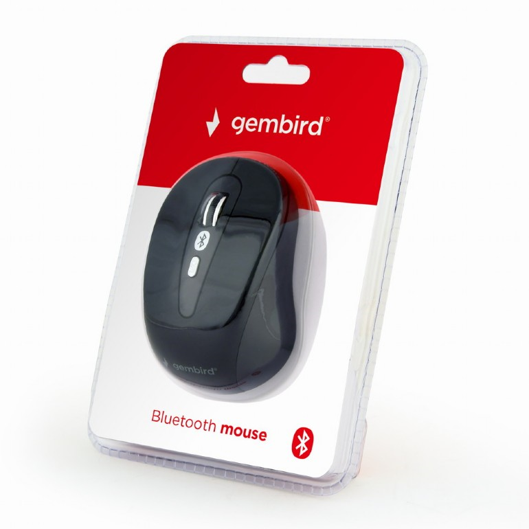 Gembird | MUSWB-6B-01 | Optical Mouse | Bluetooth v.3.0 | Black - Image 5