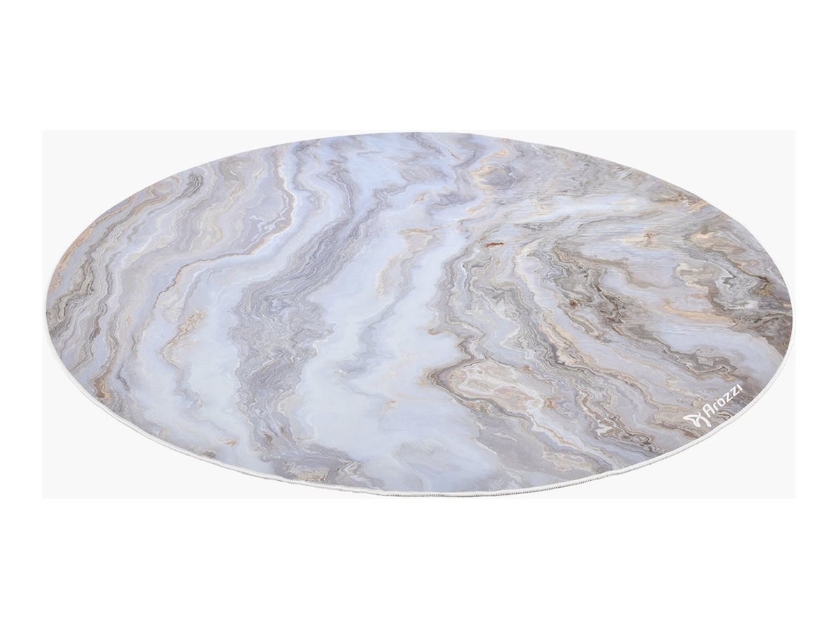 Arozzi Zona Round Floor Pad | White Marble - Image 2