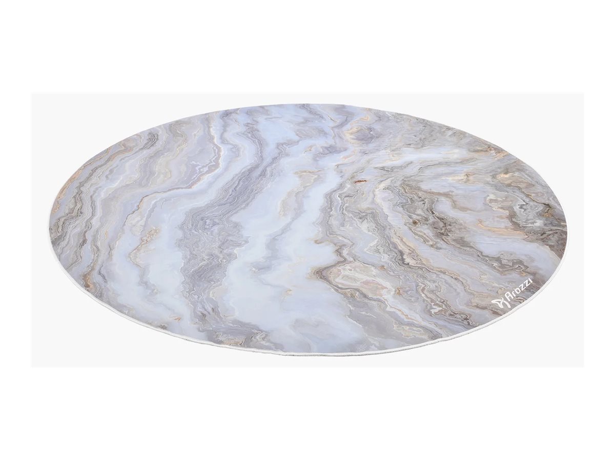 Arozzi Zona Round Floor Pad | White Marble - Image 5