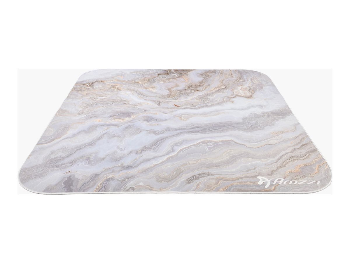 Arozzi Zona Square Floor Pad | White Marble - Image 2