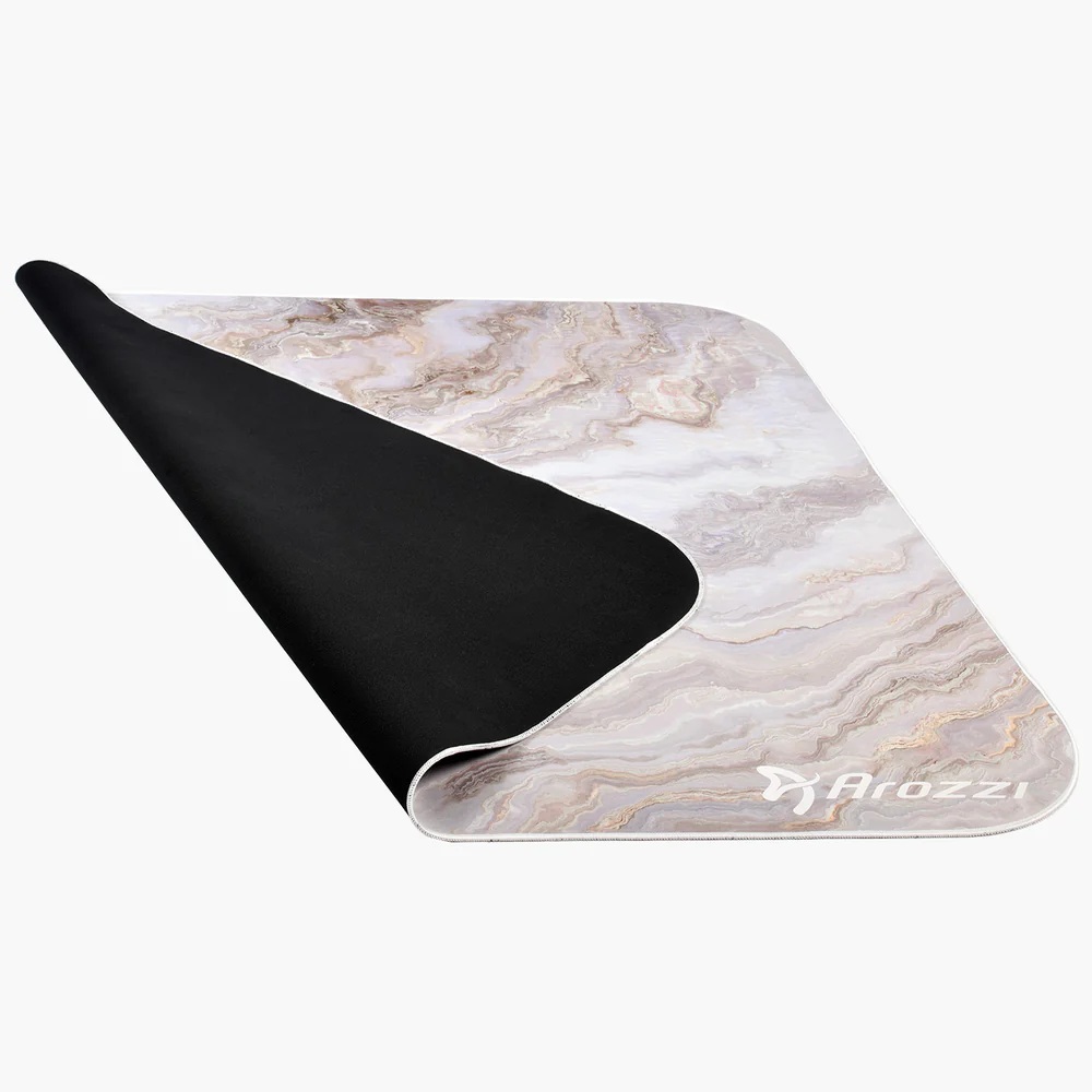 Arozzi Zona Square Floor Pad | White Marble - Image 8