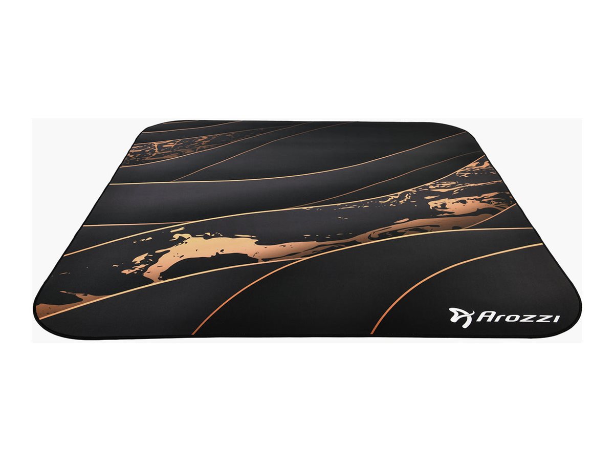 Arozzi Zona Square Floor Pad | Black/Gold - Image 2