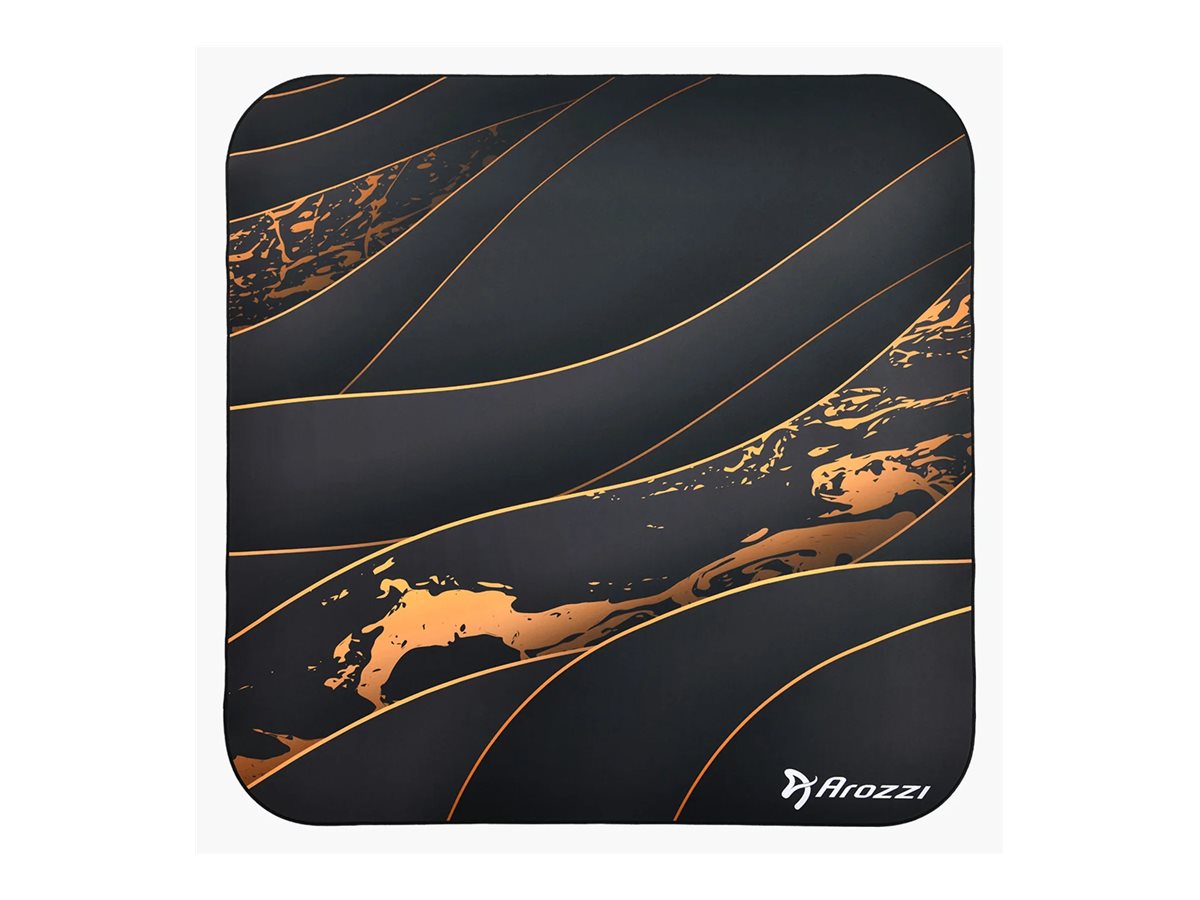 Arozzi Zona Square Floor Pad | Black/Gold - Image 3