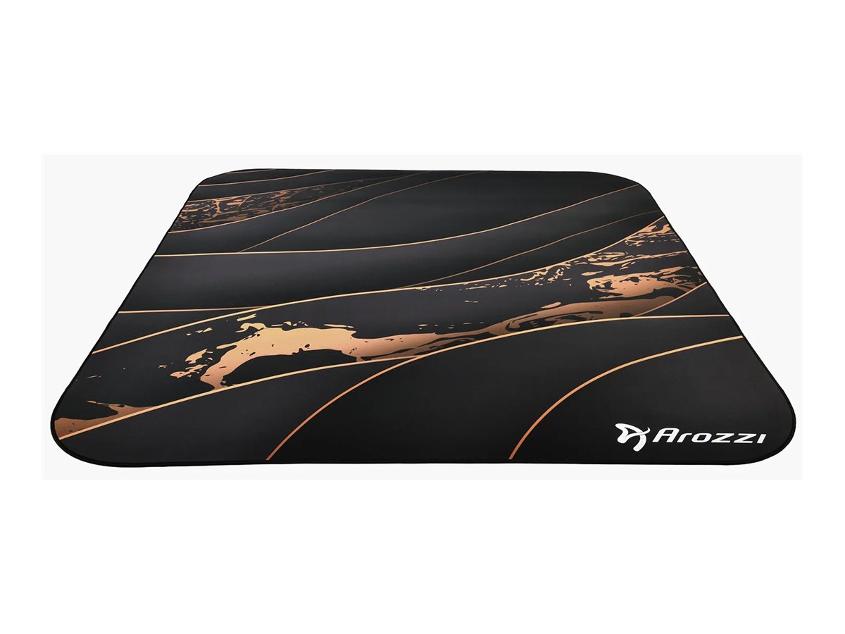 Arozzi Zona Square Floor Pad | Black/Gold - Image 5