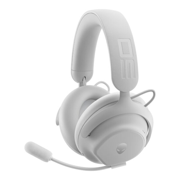 Dell Gaming Headset | Alienware Pro | Bluetooth | Over-Ear | Microphone | Noise canceling | Wireless | Lunar Light