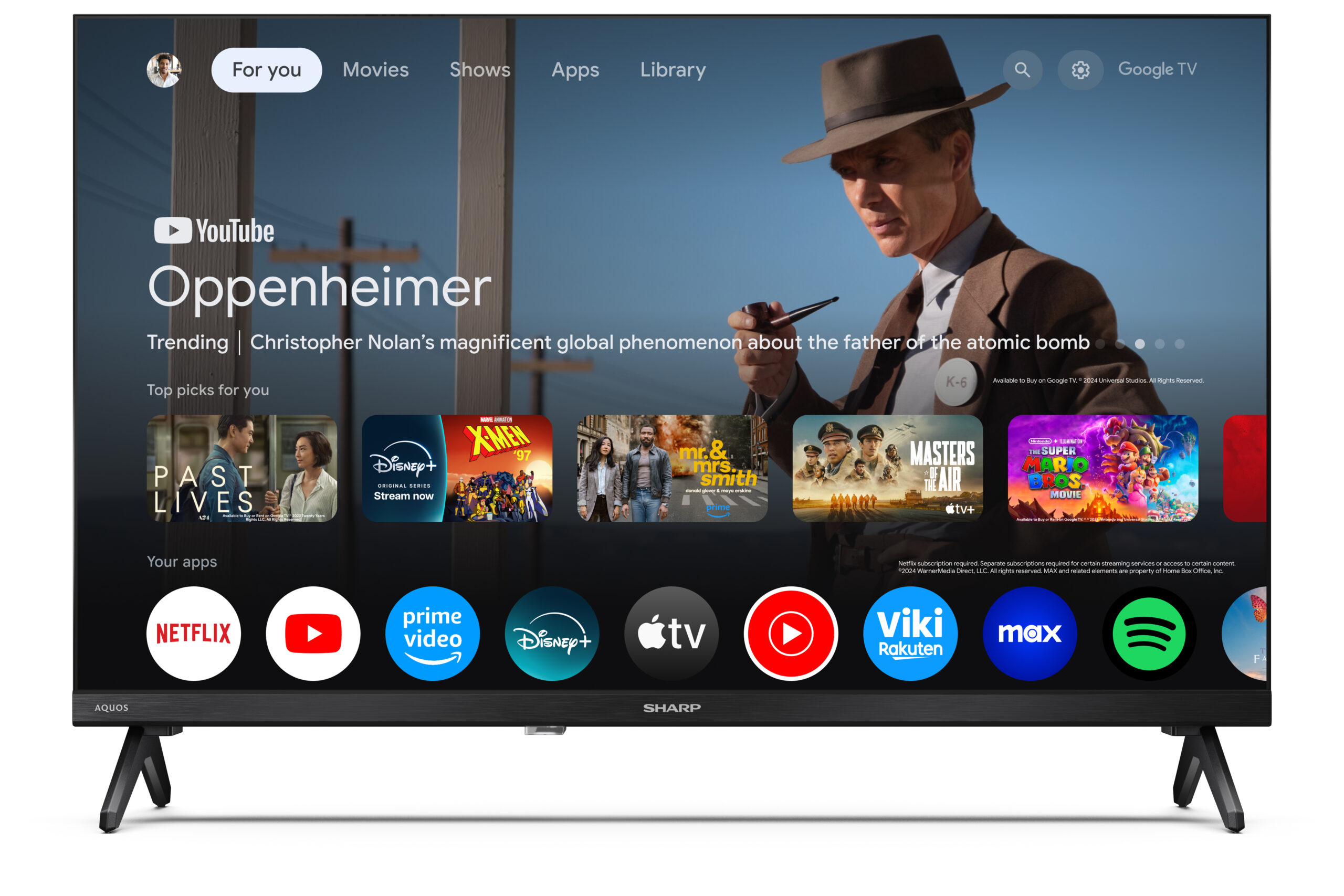 Sharp | 24HF2265E | 24 | Smart TV | Google TV - Image 3