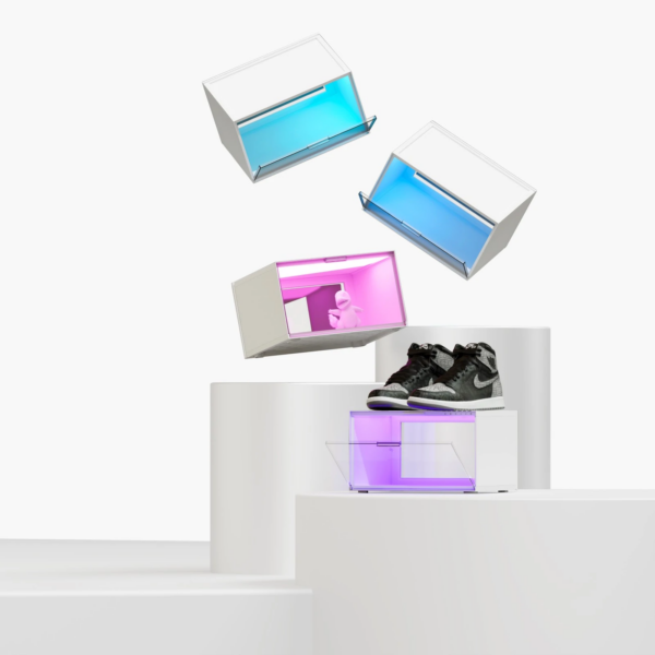 Nanoleaf X Fantaqi EXPO Smart LED Display Case Starter Kit (4 Pack) | 16M+