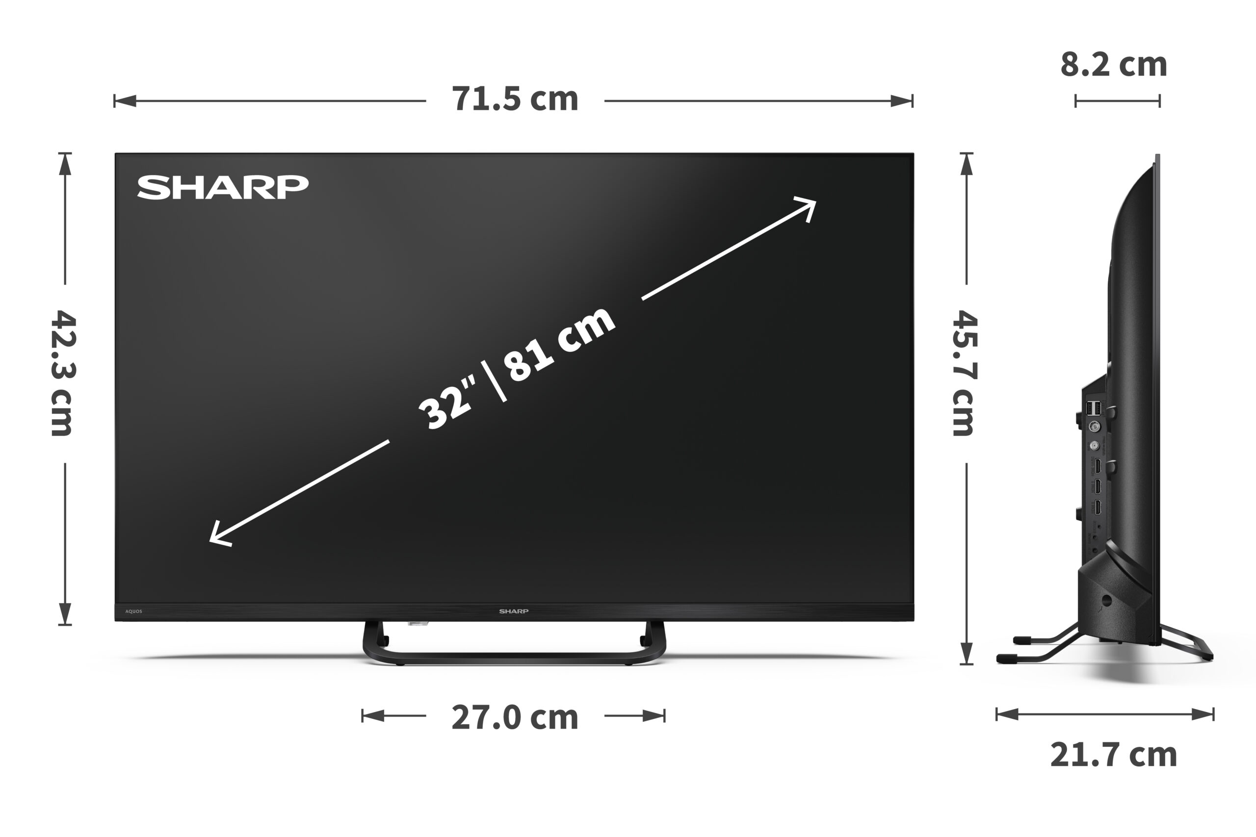Sharp | 32HF3865E | 32 | Smart TV | Google TV - Image 9