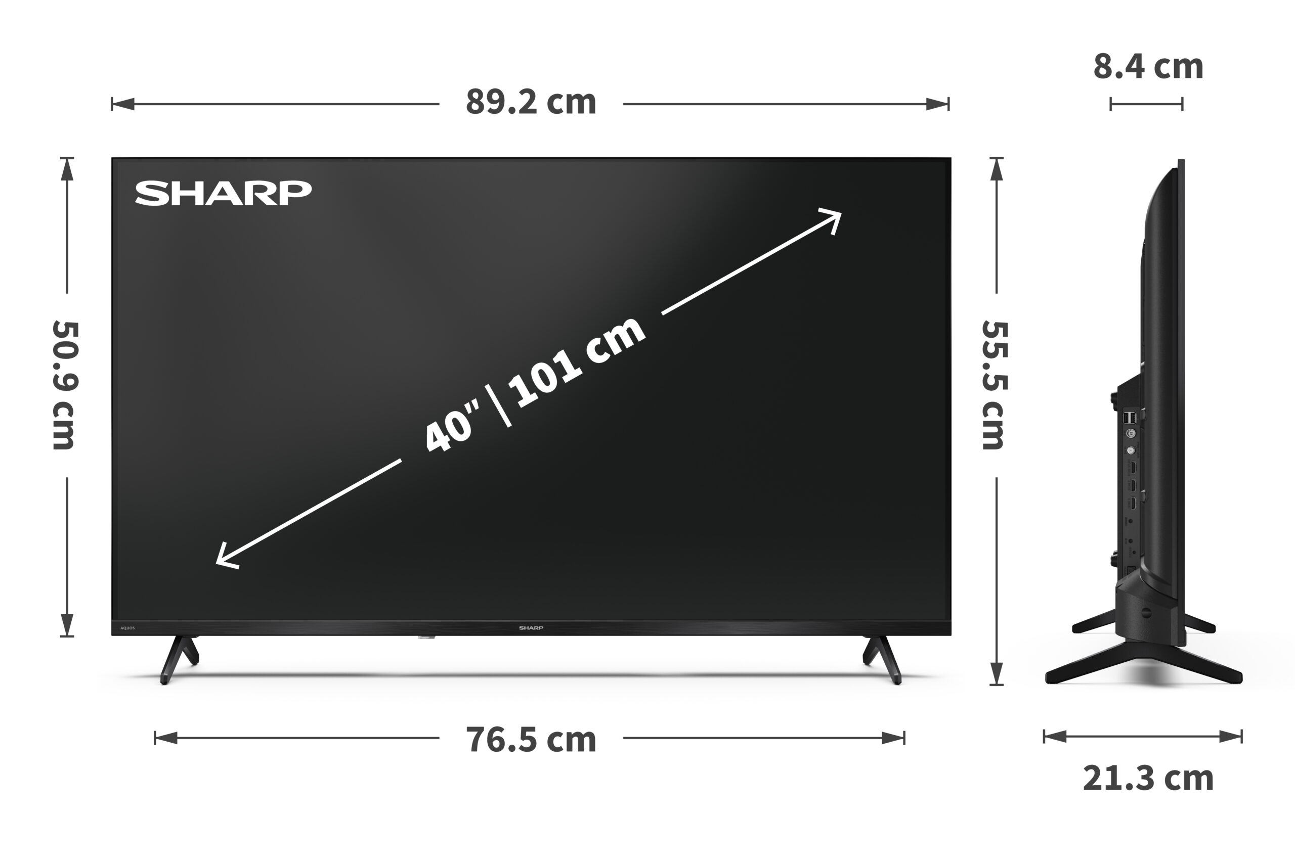 Sharp | 40HF2265E | 40 | Smart TV | Google TV - Image 9