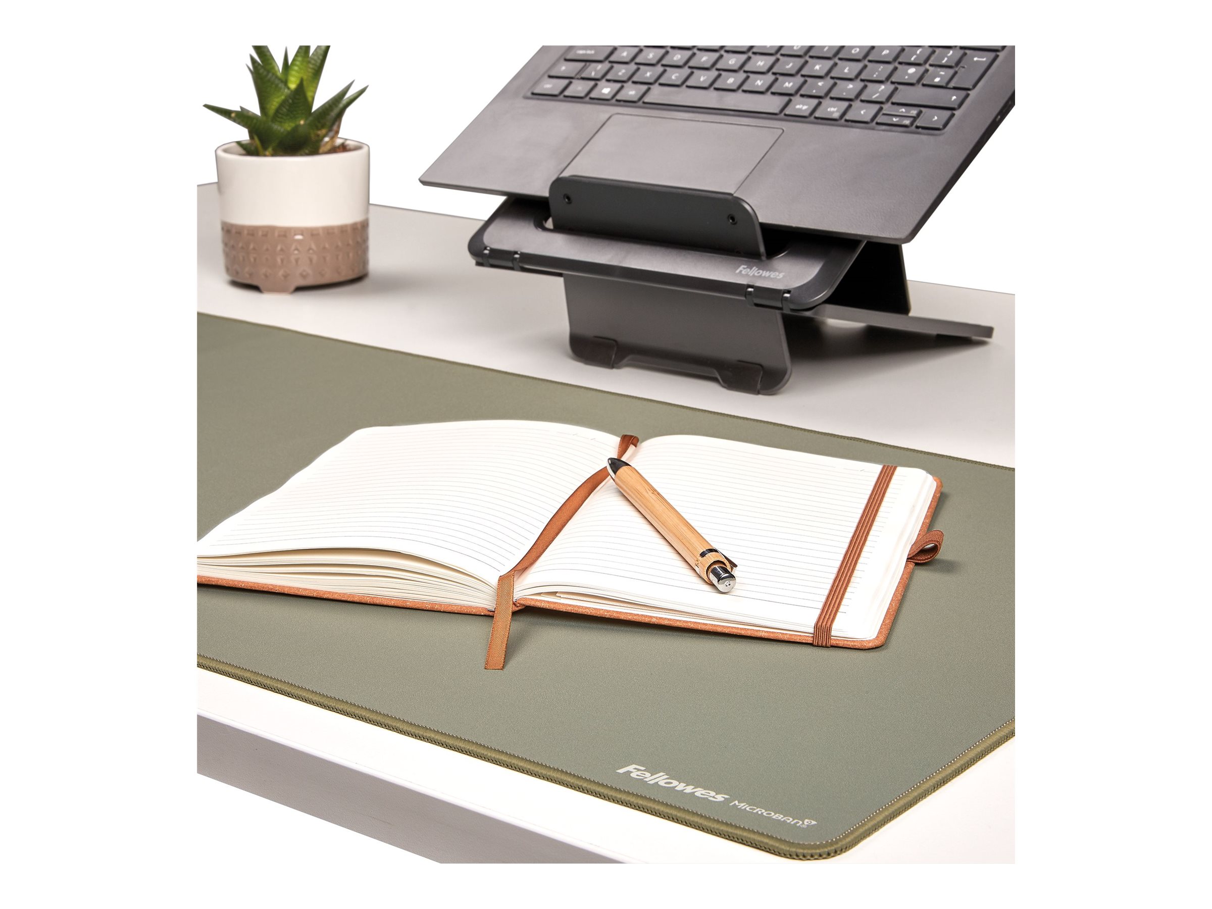 Fellowes Desk Mat | Breyta | 800 x 400 x 2.5 mm | Sage - Image 8