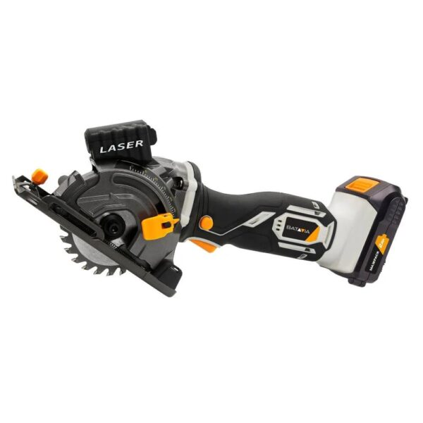 Batavia B.V. 18V Cordless Mini Circular Saw 89mm, Without Battery and Charger