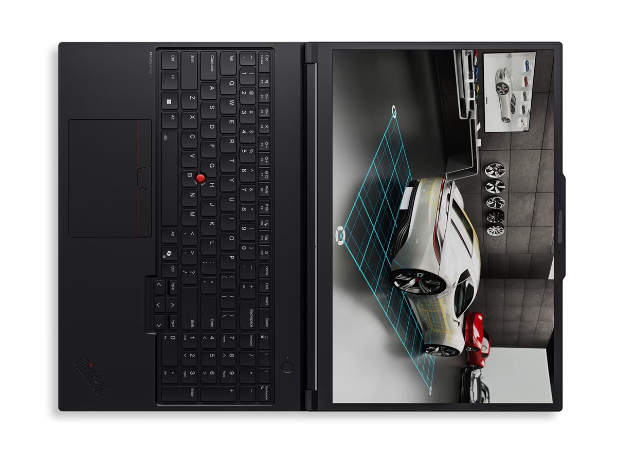 Lenovo ThinkPad P16 G3 | Black | 16 " | IPS | WUXGA | 1920 x 1200 pixels | Anti-glare | Intel Core Ultra 7 | 255HX | 64 (2x32) GB | SODIMM DDR5 | Solid-state drive capacity 1000 GB | NVIDIA RTX PRO 3000 Blackwell Generation | GDDR7 | 12 GB | Windows 11 Pro | 802.11be | Bluetooth version 5.4 | Keyboard language English | Keyboard backlit | Warranty 36 month(s) | Battery warranty 12 month(s) - Image 5
