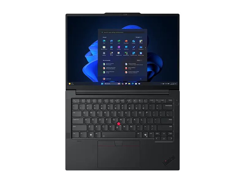 Lenovo ThinkPad E14 G7 Intel | Black | 14 " | IPS | WUXGA | 1920 x 1200 pixels | Anti-glare | Intel Core Ultra 7 | 255H | 32 GB | SO-DIMM DDR5 | Solid-state drive capacity 512 GB | Intel Arc 140T GPU Functions as Intel Graphics | Windows 11 Pro | 802.11ax | Bluetooth version 5.3 | Keyboard language English | Keyboard backlit | Warranty 36 month(s) | Battery warranty 12 month(s) - Image 4