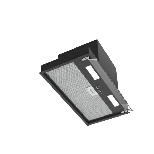 CATA Hood | ARMONIA 60 BK | Canopy | Energy efficiency class C | Width 59.8 cm | 645 m³/h | Mechanical | LED | Black