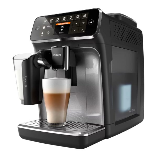 Philips Coffee maker | EP4346/71	4300 Series | Pump pressure 15 bar | Built-in milk frother | Fully Automatic | 1500 W | Black
