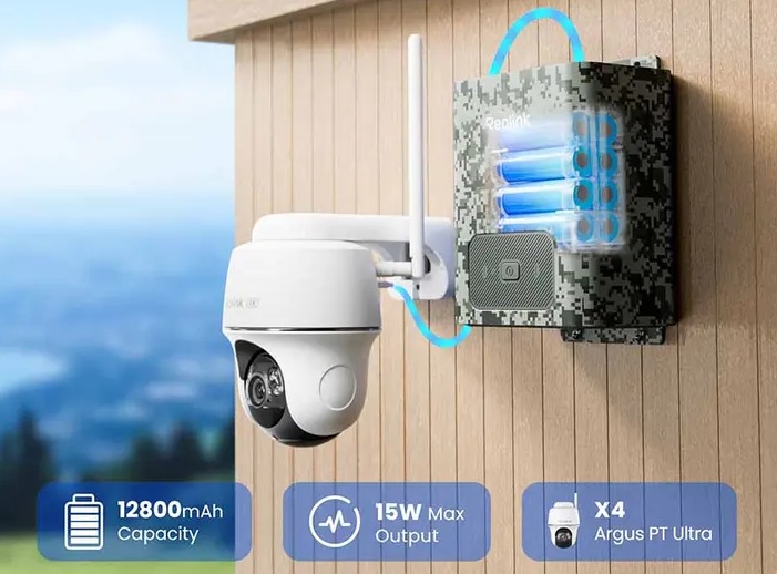 Reolink 12800mAh Long-Lasting Battery Pack for Outdoor Use | RLA-BP1 | IP67 - Image 3