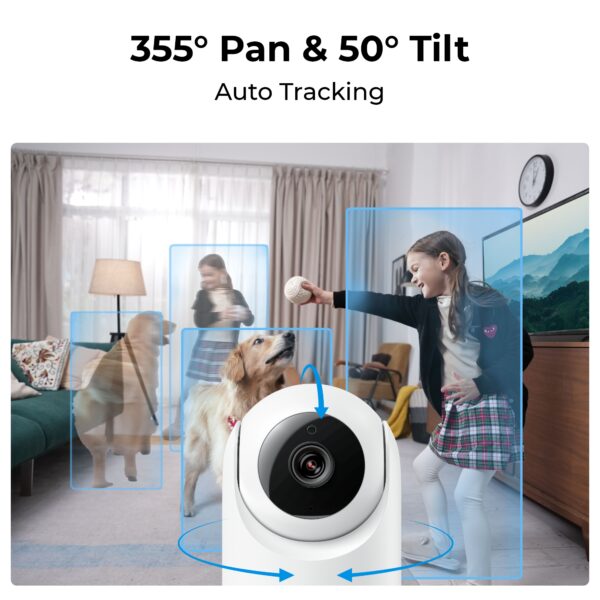 Reolink Camera | E Series E321 | Tabletop | 3 MP | 4mm/F2.0 | MicroSD up to 512GB - Image 4