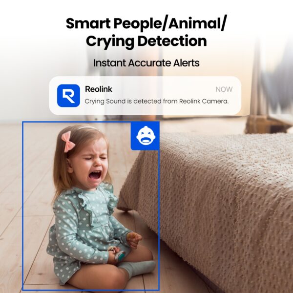 Reolink Camera | E Series E321 | Tabletop | 3 MP | 4mm/F2.0 | MicroSD up to 512GB - Image 5
