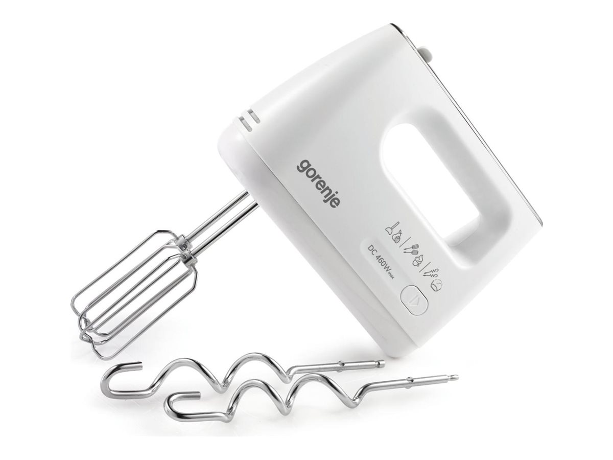 Gorenje | Hand Mixer | M460CDC | Hand Mixer | 460 W | Number of speeds 5 | Turbo mode | White - Image 2