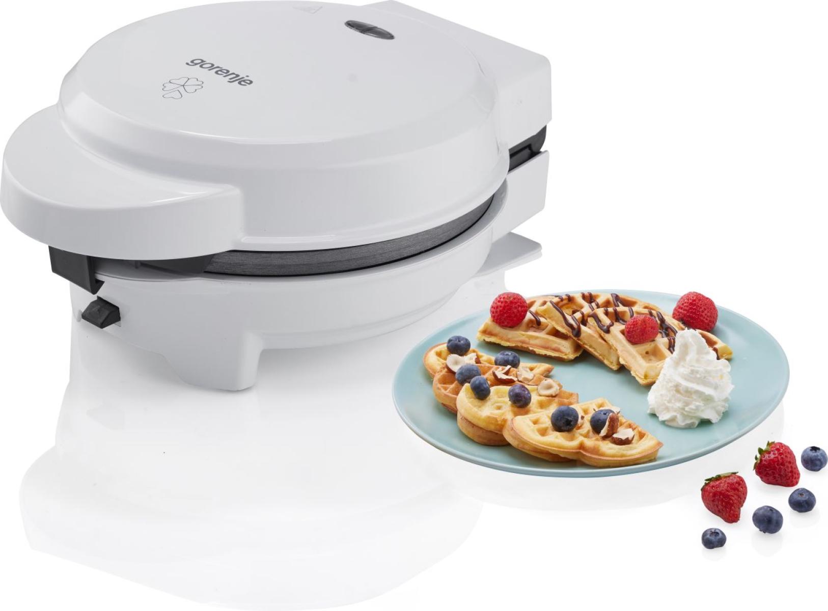 Gorenje | Mini Grill | WM701W | 700 W | Number of pastry 5 | Heart shaped | White - Image 5