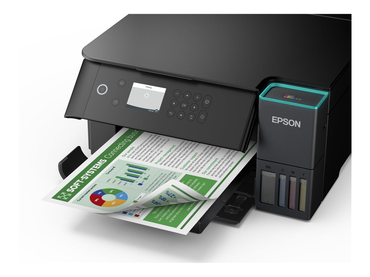Epson Multifunctional printers | EcoTank L6360 | Inkjet | Colour | A4 | Wi-Fi | Black - Image 5