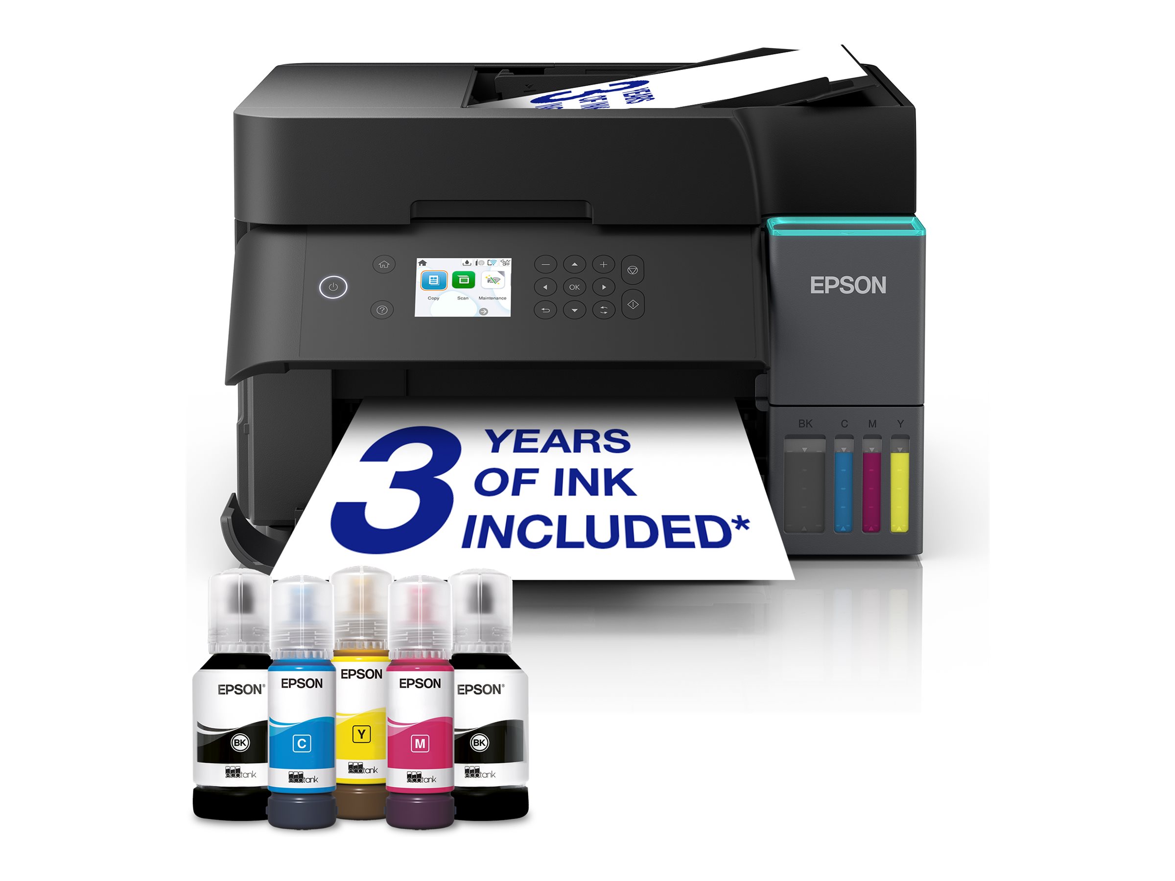 Epson | Multifunctional printer | EcoTank L6370 | Inkjet | Colour | A4 | Wi-Fi | Black - Image 11