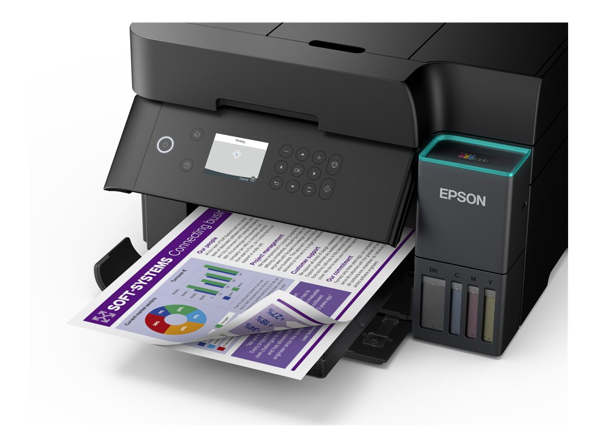 Epson | Multifunctional printer | EcoTank L6370 | Inkjet | Colour | A4 | Wi-Fi | Black - Image 15