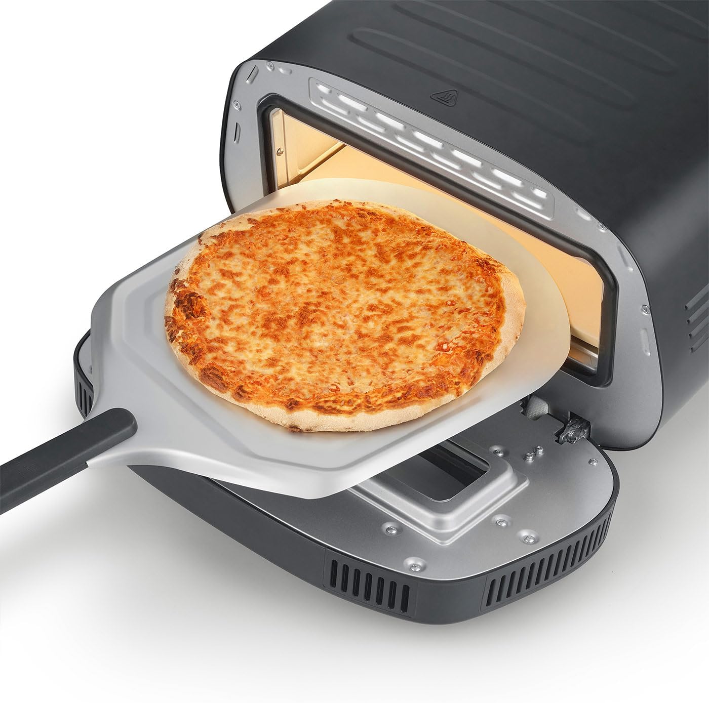 Caso Pizza Oven | PizzaChef 430° | 2200 W | Black/Silver - Image 5