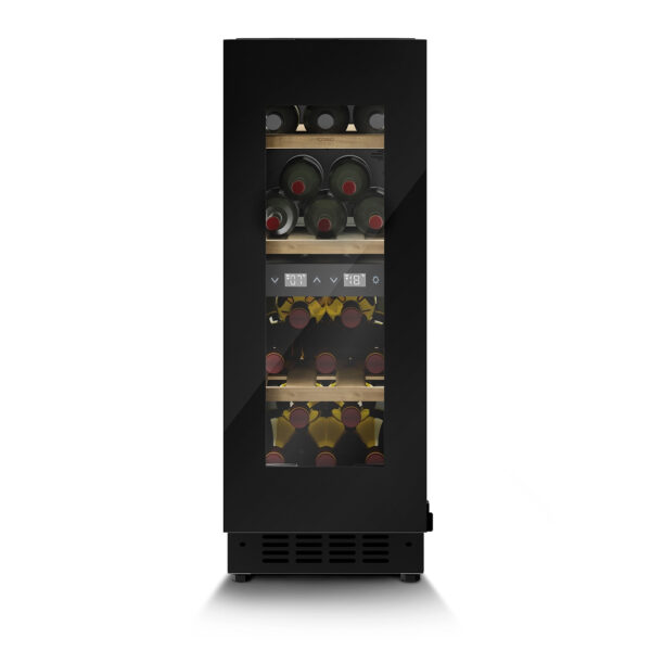 Caso Wine cooler | WineDeluxe WDU 18 | Energy efficiency class F | Built-in | Bottles capacity 18 | Black