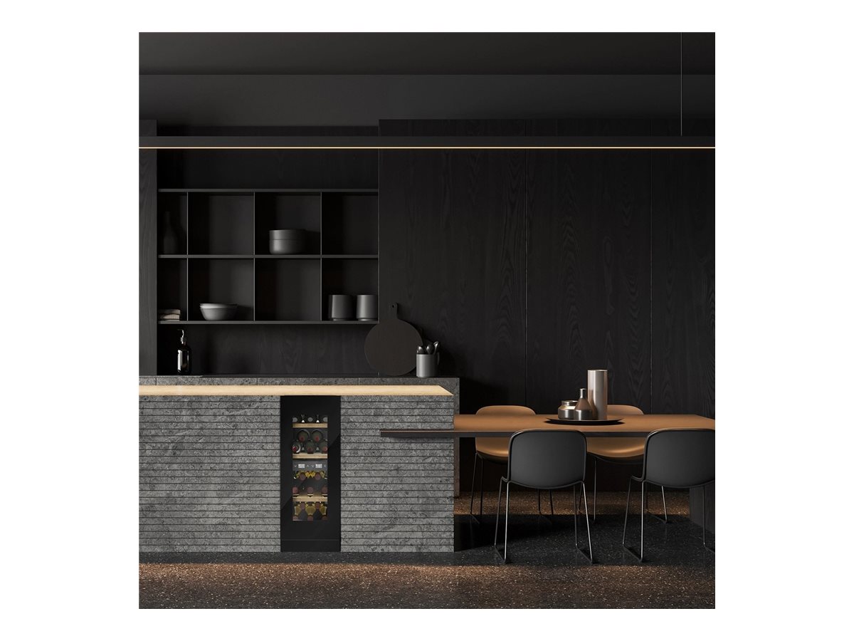 Caso Wine cooler | WineDeluxe WDU 18 | Energy efficiency class F | Built-in | Bottles capacity 18 | Black - Image 10
