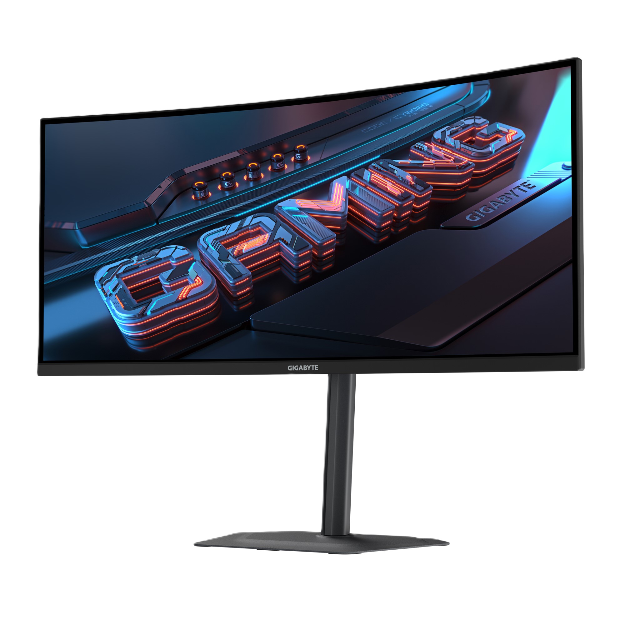 Gigabyte | G34WQC2 EK | 34 " | VA | WQHD | 200 Hz | 1 ms | 3440 x 1440 pixels | 450 cd/m² | HDMI ports quantity 2 - Image 2