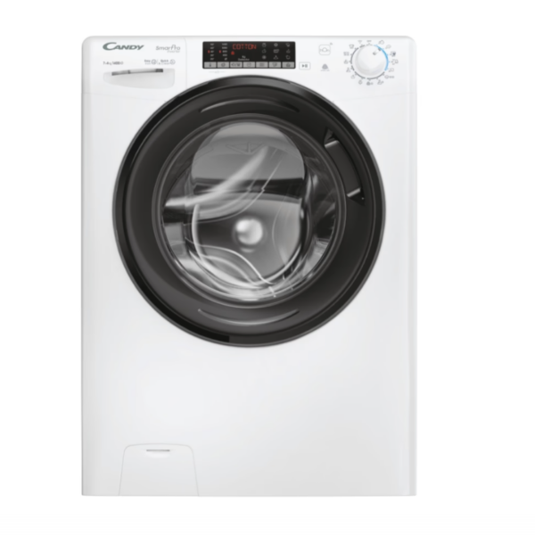 Candy Washing Machine with Dryer | CSOW 4746TWMB5-S | Energy efficiency class A/E | Front loading | Washing capacity 7 kg | 1400 RPM | Depth 45 cm | Width 60 cm | Display | Digit | Drying system | Drying capacity 4 kg | Steam function | Wi-Fi | White