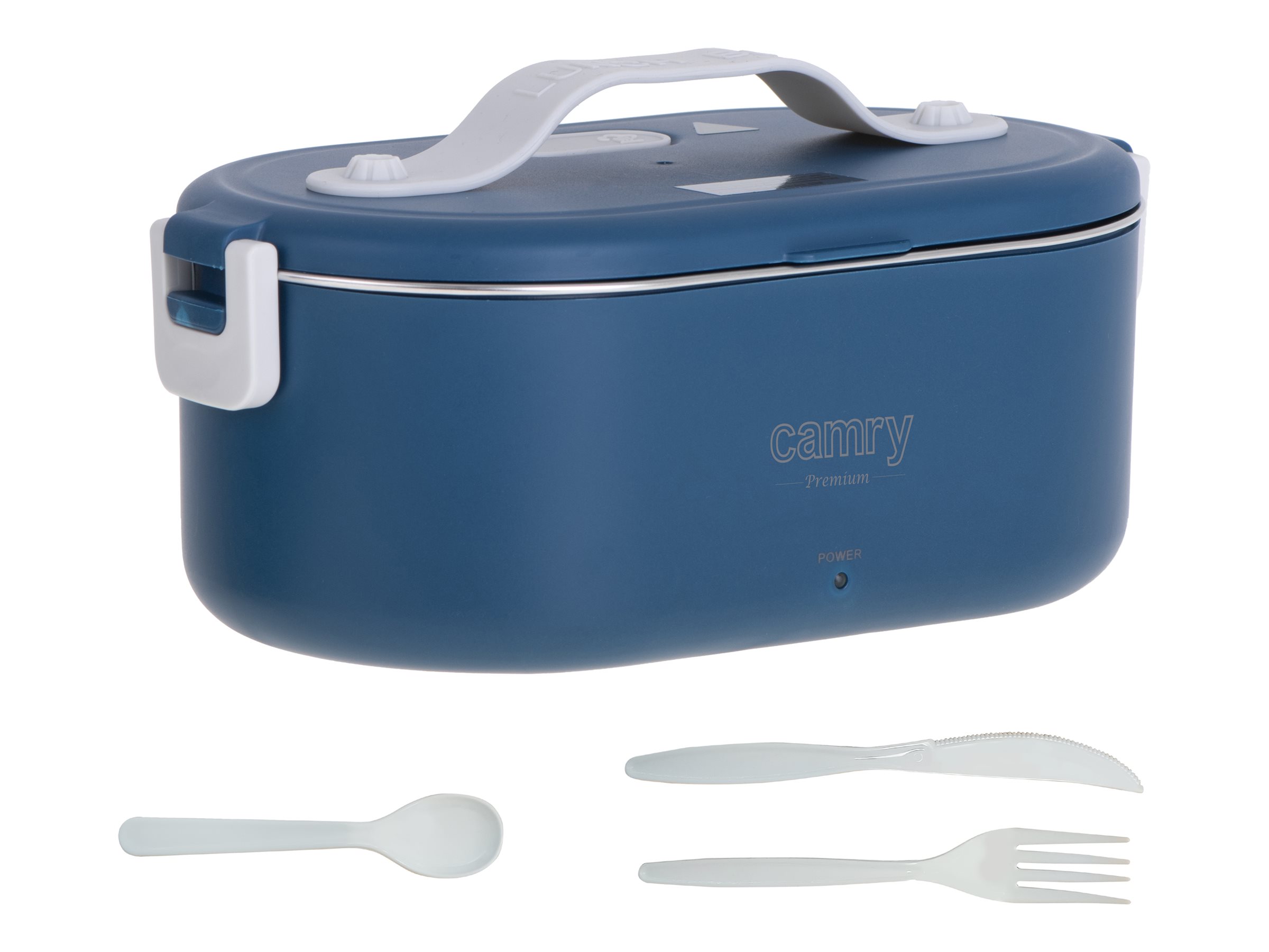 Camry Electric Lunch Box | CR 4517 | Material Stainless Steel | Blue - Image 2