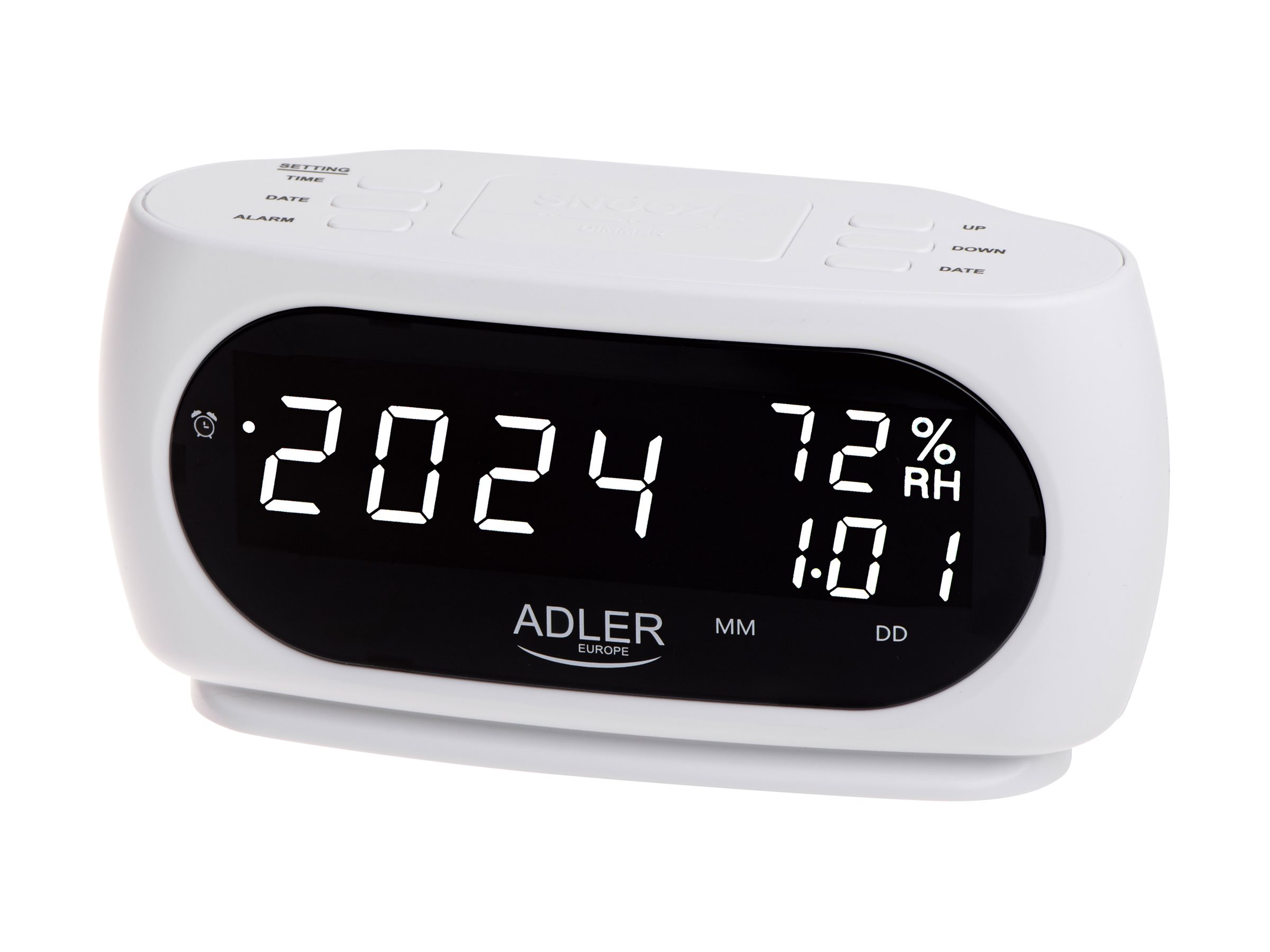 Adler LED clock with thermometer | AD 1186 - Image 4