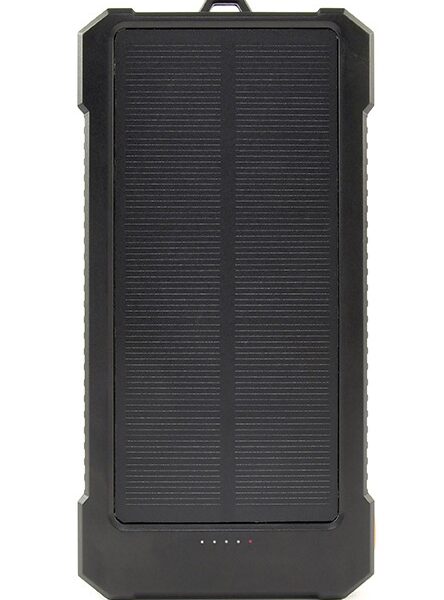 Gembird | Solar Power Bank | PB10-SOLAR-1 | 10000 mAh | Black