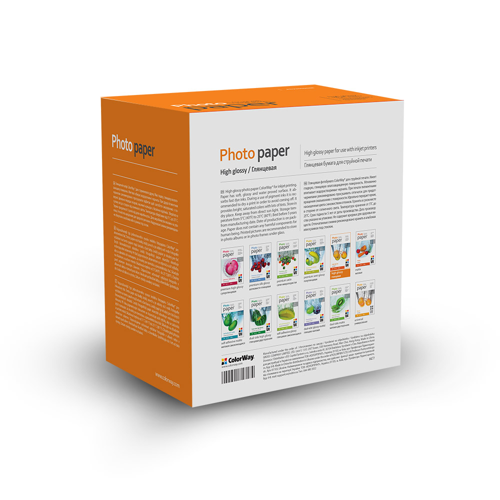 ColorWay Photo Paper, 500 sheets | High Glossy | 230 g/m² | 10x15 - Image 4