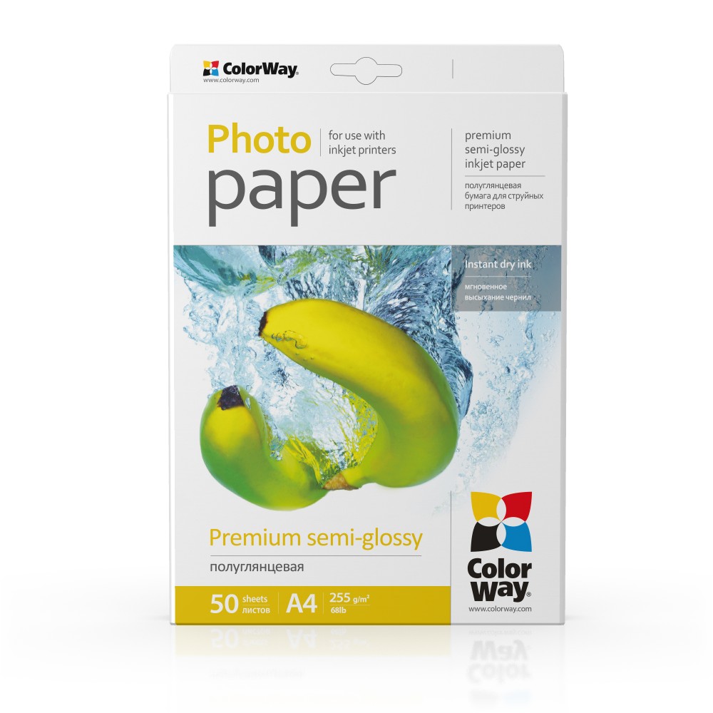 ColorWay Photo Paper, 50 sheets | Premium Semi-Glossy | 255 g/m² | A4 - Image 3