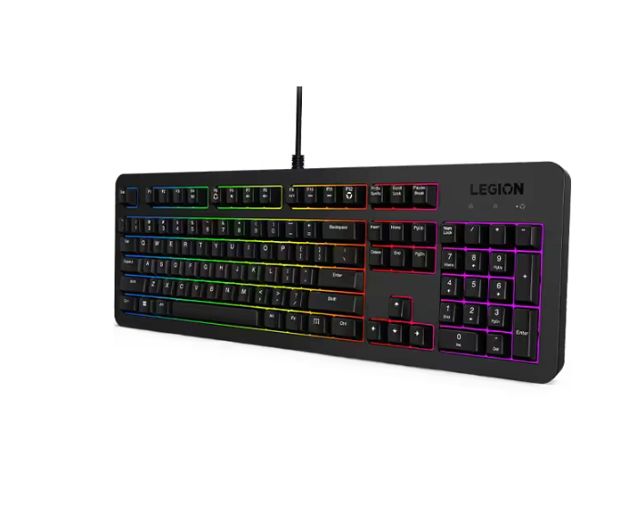 Lenovo Gaming Keyboard | Legion K310 RGB | Keyboard | Wired | US English | Black | USB 2.0 | Membrane - Image 3