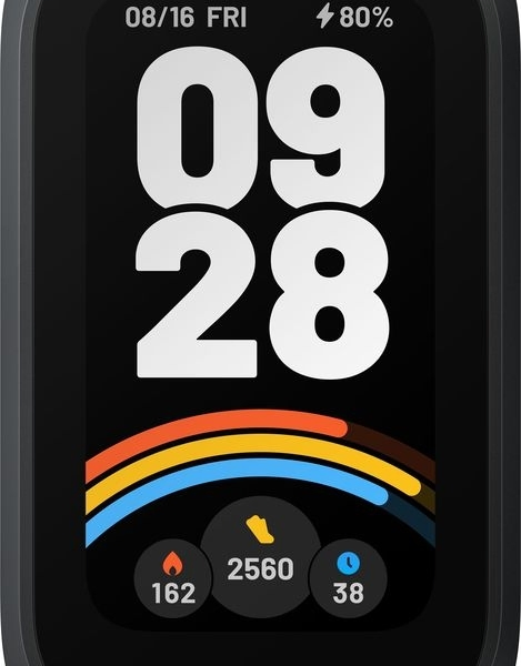 Xiaomi Smart Band 9 Active | TFT | Heart rate monitor | Bluetooth | Black